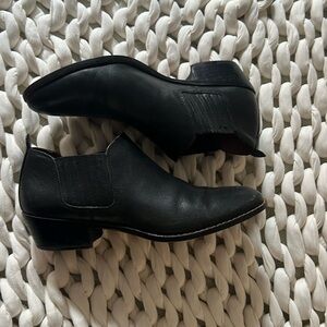Coach Leather Booties, Size 8